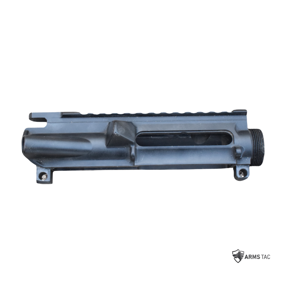 Colt M4 upper receiver shown from multiple angles